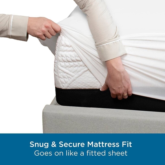 Allerease Perfect Protection Cool Touch Waterproof Machine Washable Fitted Mattr - Picture 6 of 8